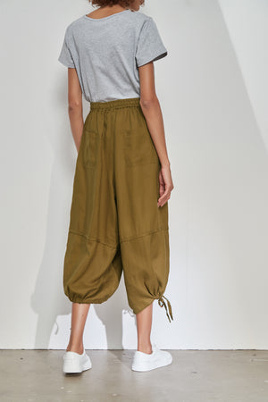 TIE HEM BALLOON PANT