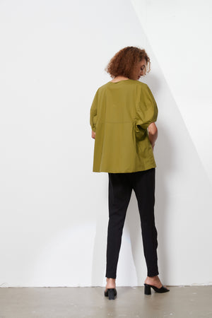BALLOON SLEEVE TOP